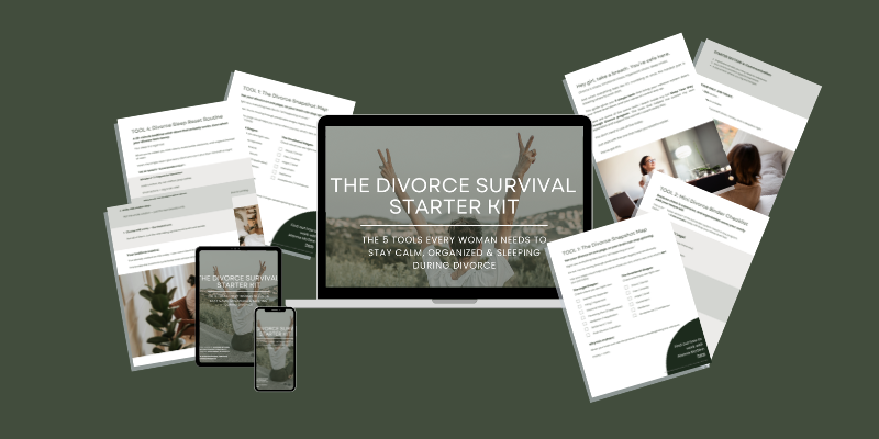 Get organized for divorce.